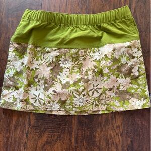 Patagonia Green Mini Skirt Casual Resort Wear